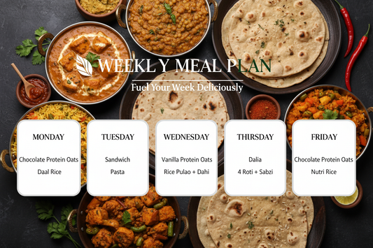 Basic Veg Package - Updated Weekly Menu