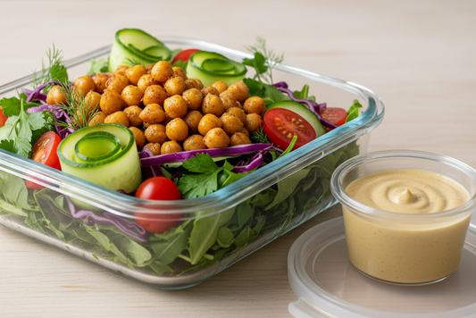 more delicious and dressing on side